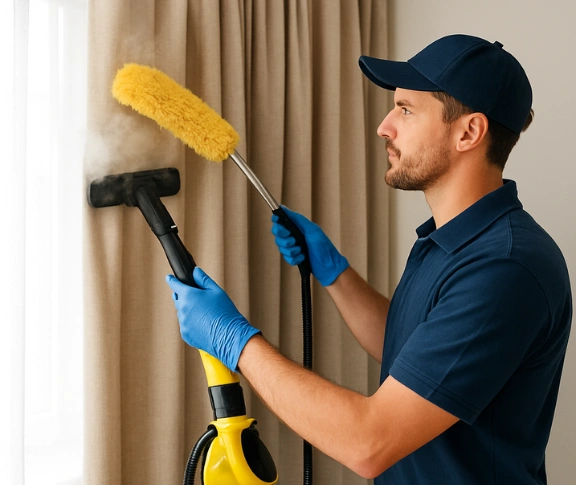 Trusted residential curtain cleaning technician Matty Curtain Cleaning kingsgrove-nsw QLD